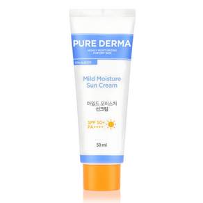 온더바디 퓨어더마 마일드 모이스처 선크림 SPF50+ PA++++
