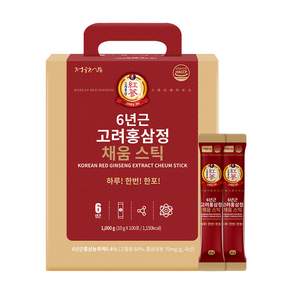 정원삼 6년근 고려홍삼정 채움스틱 100p