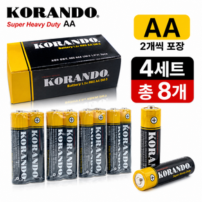 코란도 AA R6 배터리 1.5V 건전지