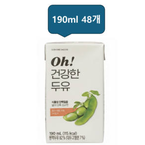 아워홈 연세 365일 건강한두유 190ml 24팩