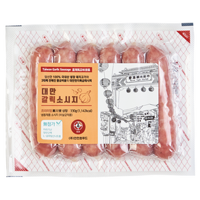 만천호 대만소세지 샹창 330g x 1팩 (갈릭)