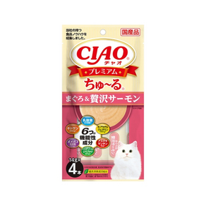 챠오츄르 고양이 프리미엄 짜먹는 간식 4p