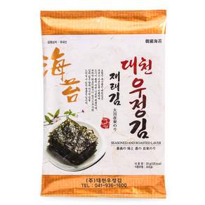 [우체국쇼핑] 대천우정김 조미구이재래김(5매x6봉)