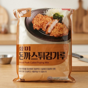 돈까스 빵가루 튀김가루 1000g 건식 습식 업소용 벌크