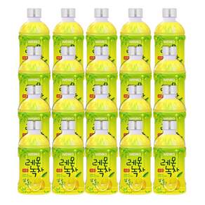 웰그린 레몬녹차 340ml 20패트