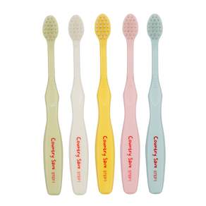 컨트리세이브 친환경 어린이 칫솔 5P 아기칫솔 키즈칫솔