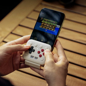 8Bitdo FlipPad 접이식 스마트폰 게임패드 USB-C 직결 NES/GBA 레트로 게임용 iOS/안드로이드 호환