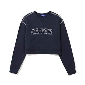 클로트 COTTON TERRY SWEAT SHIRT - NAVY