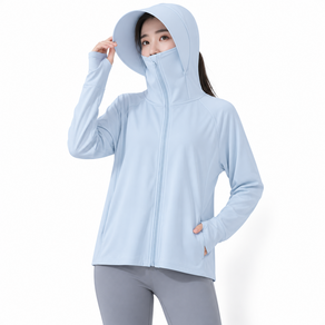 요꼬미 여성 자외선차단 UV차단 후드집업 바람막이 래쉬가드