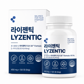 [정품] 라이젠틱 LYZENTIC L-라이신 유산균