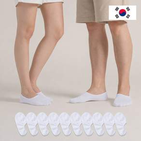 착스 절대 안벗겨지는 앞코보강 페이크삭스 여성 남성 빅사이즈 10켤레
