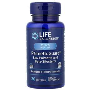 라이프익스텐션 PalmettoGuard 베타시토스테롤 함유 쏘팔메토 소프트젤 30정
