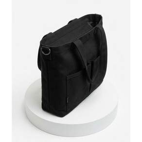 SAINTCREW 펜타곤 포켓 빅사이즈 에코백 PP-108 블랙