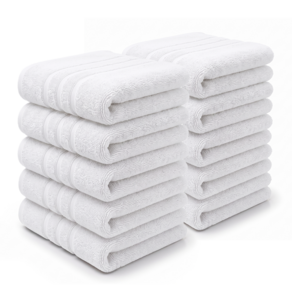연화삼월 고급 타올 먼지없는 수건 5장 625 GSM 알러지케어 수건 항균 진드기방지 세면 타월 OEKO-TEX 인증 수건 100% 순면 호텔 수건 40수 200g