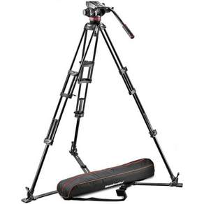 Manfrotto 평면 베이스 비디오 헤드 컴팩트 카메라 및 DSLR 카메라용 촬영 제작 콘텐츠 브이로깅 라이브 스트리밍용 | 스트리밍