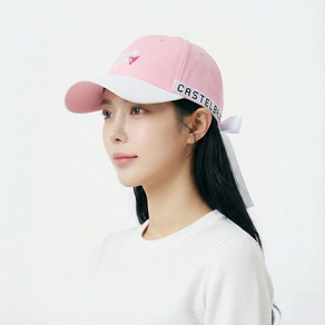 까스텔바작 여성 골프 레터링 볼캡 CSW-223