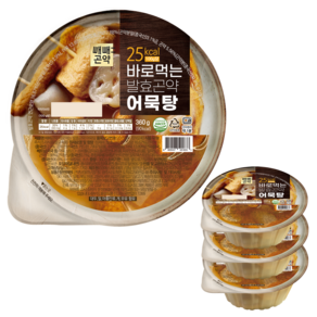 빼빼곤약 바로먹는 발효곤약 어묵탕