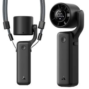 Aecooly 휴대용 선풍기 미니 무선 목걸이 선풍기 초경량 냉각 포켓 대용량 3500mAh 넥밴드 고속 회전 선풍기