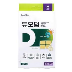 제이웨이브 듀오덤 밴드 6p