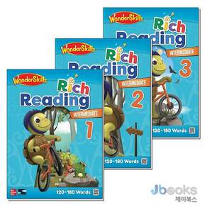 [제이북스] WonderSkills Rich Reading Intermediate 1-3 권 세트 (전3권)