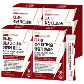 뉴네이처 마시는 젖산 마그네슘 영양제 스틱 식약청 인증