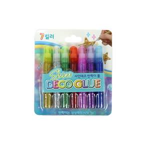 (프랜즈) 1500 샤인데코 반짝이풀 7색 1개