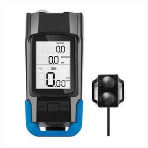 3 in 1 자전거 라이트 램프 사이클링 자전거 컴퓨터 120DB 자전거 경적 벨 전면 손전등 MTB-Road 자전거 속도계