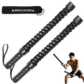 MUSCLE FACTORY 배틀 로프 로우 프레스 무선 훈련 근육 트레이닝 극태 체육관 로프 몸통 고부하 실내 체육관 스프링 전신 운동 집 트레이 핸드 스트랩 포함 2개 세트