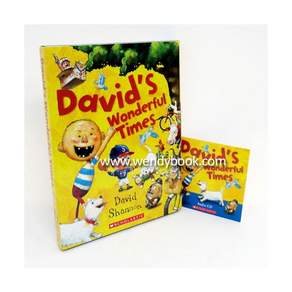 David's Wonderful Times Box Set 페이퍼백 5종+ CD 1장 Paperback Boxed Book+CD 미국판 9789811112850 2551718