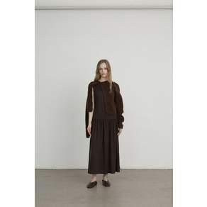 LE17SEPTEMBRE SOPHIE WOOL 울 DRESS 드레스 원피스 [BROWN 브라운]
