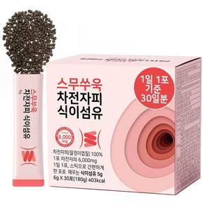 스무쑤욱 차전자피 식이섬유 30P, 180g, 1박스