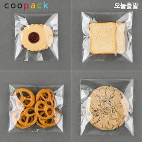 쿠팩 COOPACK 베이커리 OPP 접착 쿠키봉투