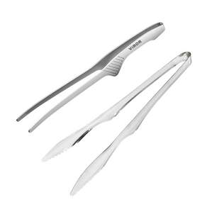 비로르 304 스텐 주방 요리 핀셋 + 악어 고기집게 세트
