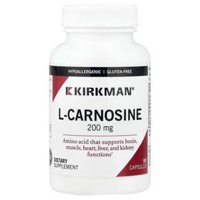 Kirkman Labs L-카르노신 200mg 캡슐 90정