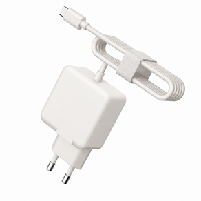65W 질화갈륨(GaN) PDPPS 초고속 충전기 Type-C 포트 1.5m 일체형 케이블 노트북 / MacBook / LG / 삼성 / 태블릿 등 급속 충전 가능