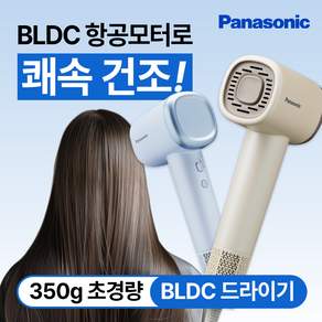 파나소닉 BLDC 저소음 항공모터 헤어 드라이기 초고속 초경량 정전기 미니 EH-NE6M