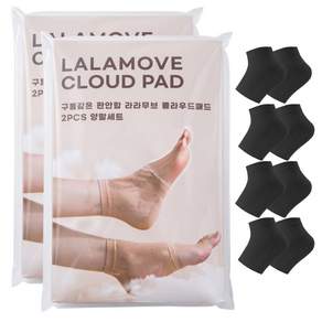 라라무브 클라우드패드 뒤꿈치 각질케어 보습양말