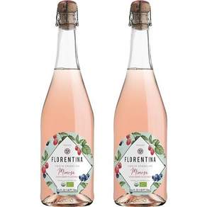 FLORENTINA: The Ultimate Organic Sparkling Elixir – Alcohol-Free Zero Added Sugar Reduced Calor