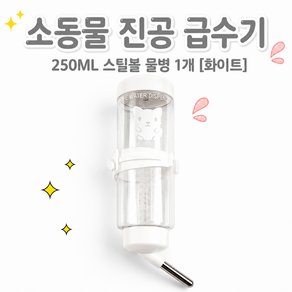 벨루나 소동물 급수기 125ml / 250ml 5가지색상