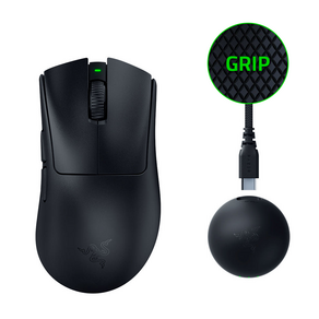레이저코리아 데스에더 V4 프로 Razer DeathAdder V4 Pro 유무선 게이밍 마우스 + 동글이 + 그립 + 스왑 세트