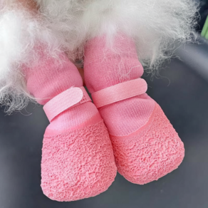 융풍 반려동물 신발 반려동물 방수 양말신발 강아지 발싸개 반려견 실리콘 신발