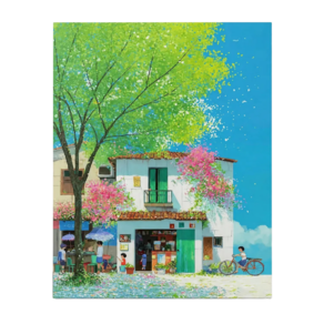 FOOI 프리미엄 DIY 명화그리기 40x50cm 인기작 엄선 고급 캔버스 유화 그림그리기