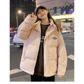COSYEVNO 다운 패딩 점퍼 겨울 여성 스탠드칼라 두꺼운 아우터