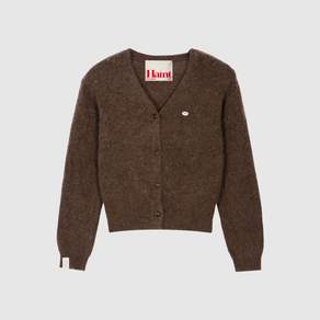헤인트 [1차 리오더]POD ANGORA CARDIGAN_BROWN