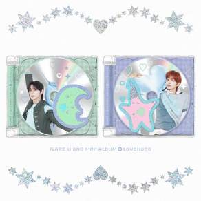 [CD] FLARE U (플레어 유) - 미니앨범 2집 : LOVEHOOD [JEWEL CASE ver.][2종 SET]