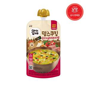 맘스쿠킹 유아 이유식(15개월~) 닭고기시금치카레