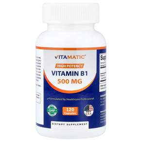 아이허브 비타민B1 500mg 캡슐 120정