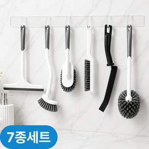 깔끔의정석 욕실 바닥 화장실 청소도구 7종