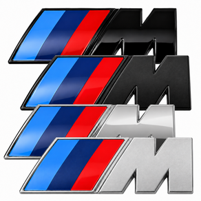 BMW 호환 M시리즈 로고 엠블럼 레터링 M마크 몰딩 휀더 튜닝 외제차 로고