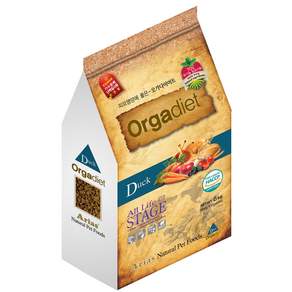 오가다이어트(Orgadiet) 유기농 오가닉 가수분해 애견사료 오리현미